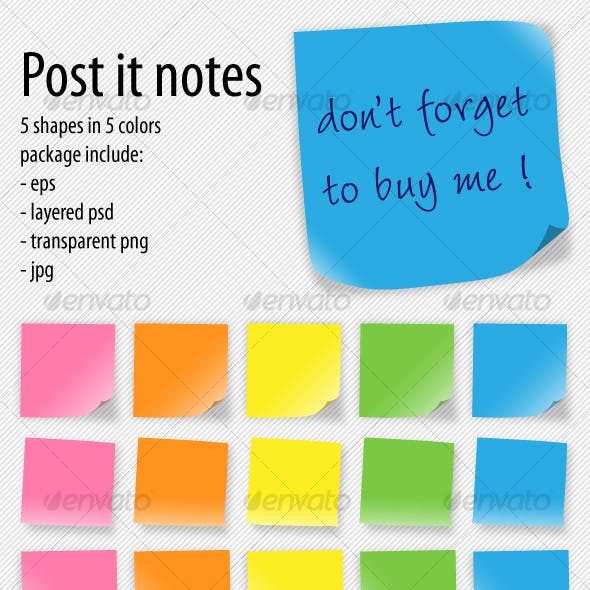 post-it notes