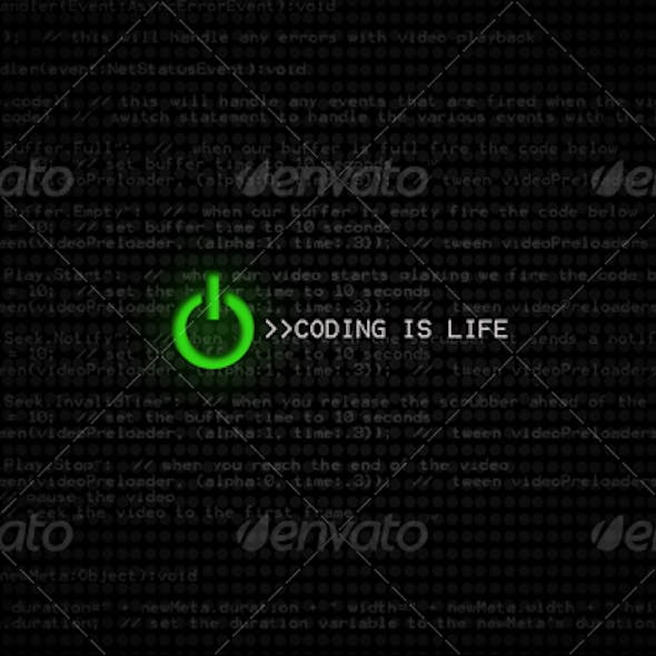 Coding Is Life HD 