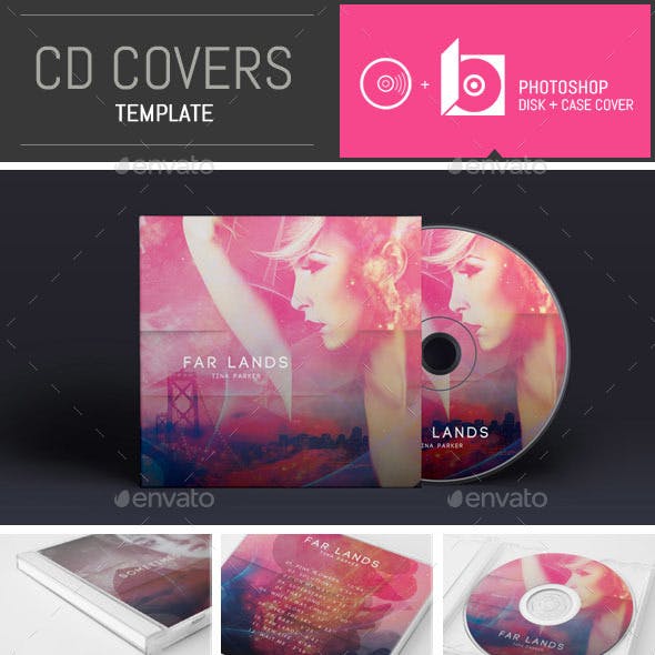 Emotional DJ / Musician CD Cover Template
