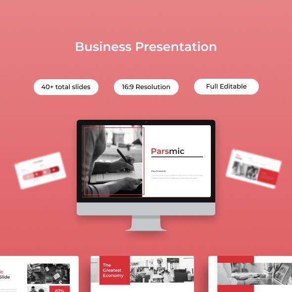 Parsmic - Business Economic Keynote Tamplate