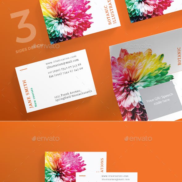 Illustration Lessons Business Card