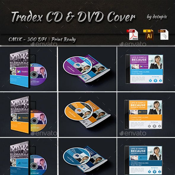 Tradex Business CD And DVD Cover