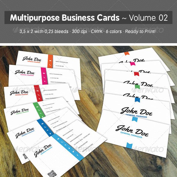Multipurpose Business Cards - Volume 02