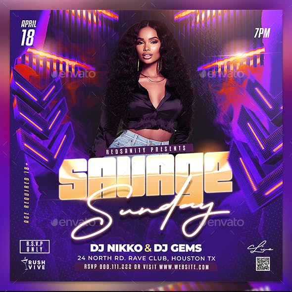 Night Club Flyer