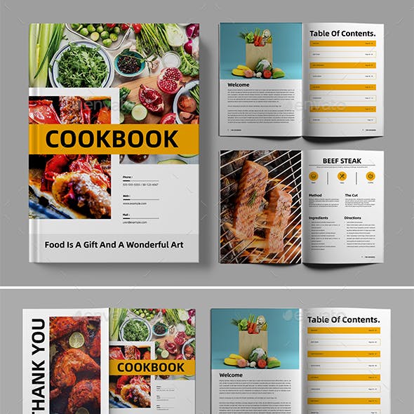Cook book Template