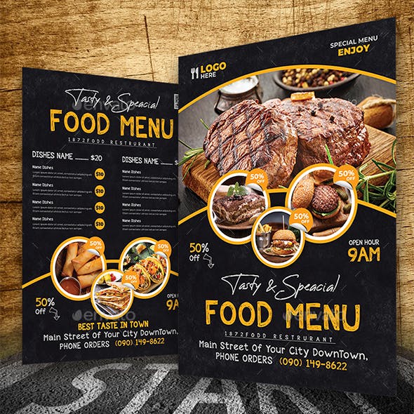 Restaurant Menu