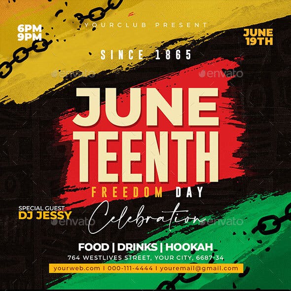 Juneteenth Celebration Flyer