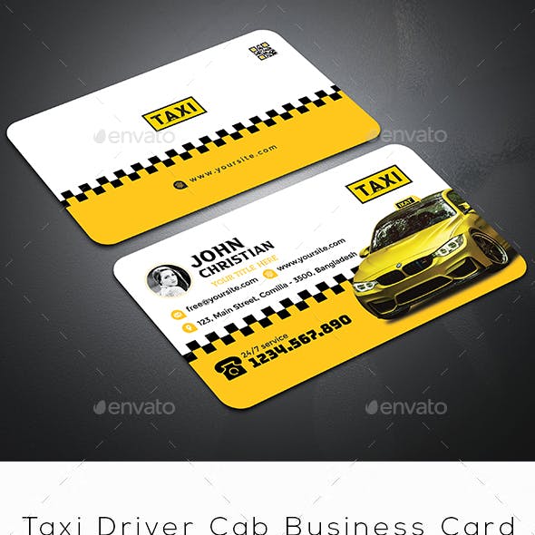 Taxi Business Card