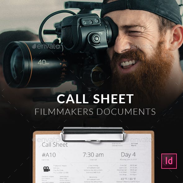 Call Sheet - Filmmakers Documents