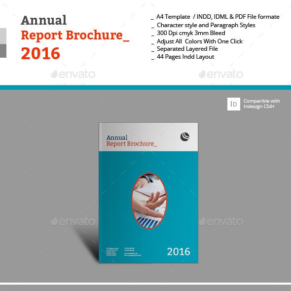 Annual Report Brochure 2016