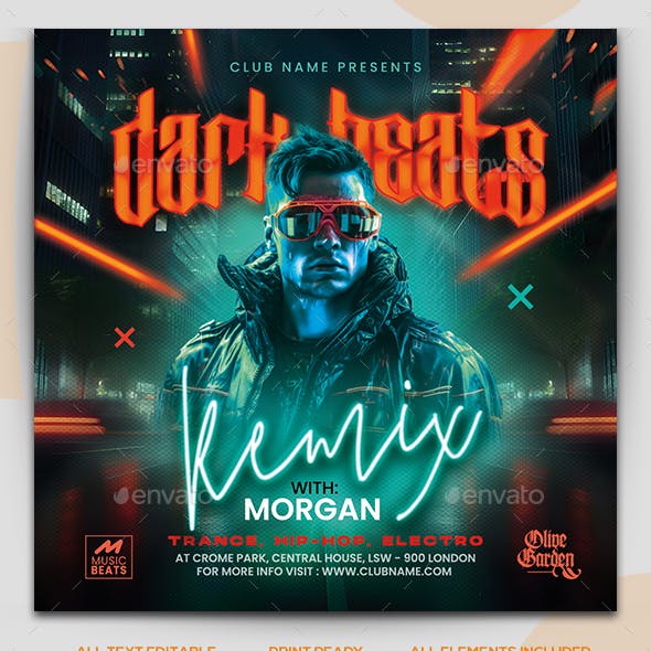 Dj Party Flyer