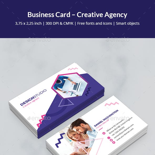 Business Card – Creative Agency