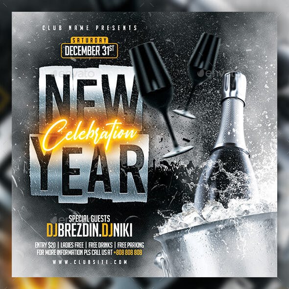 New Year Party Flyer