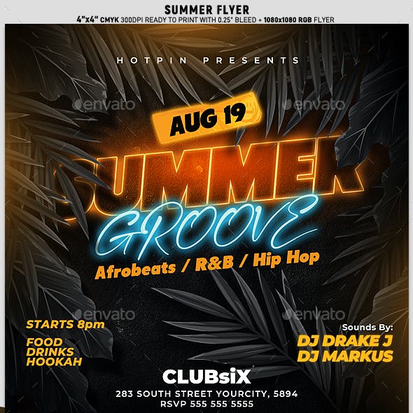 Summer Party Flyer