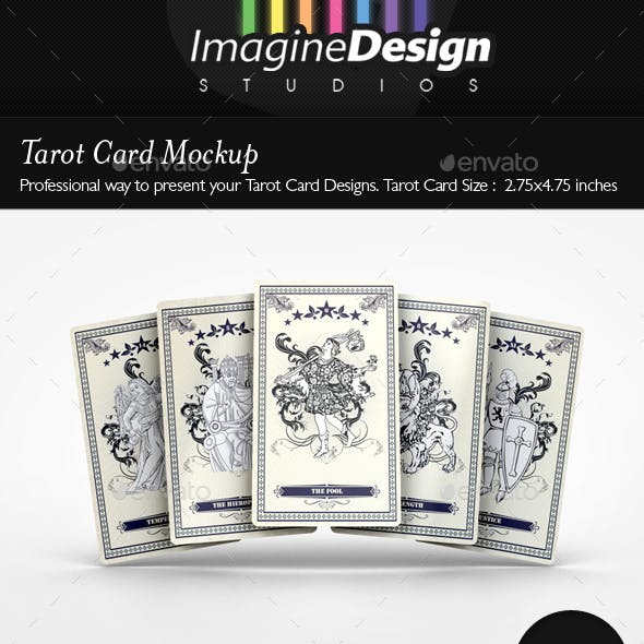Tarot Card Mockup